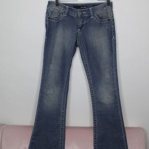 Anchor Blue Distressed Bell Bottoms (3)